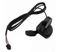 Jotekonoby Gauche ou droite Installat Scooter électrique Throttle pouce pour vélo électrique 24 V 72 V 3 broches Jstsm connecteur 222 mm avec guidon compatible