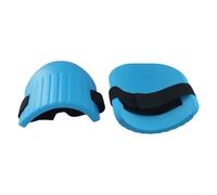 Jotekonoby Genouillères en mousse EVA pour le jardinage et le nettoyage, coussin de travail en caoutchouc et polypropylène avec tissu PVC antidérapant, support de genou de protection antichoc (bleu)