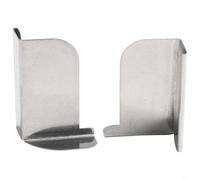 Jotekonoby Guide de bord anti-frisage pour machines à surjeter, clip stabilisateur de tissu en acier inoxydable, outil de positionnement des bords de machine à surjeter, compatible avec