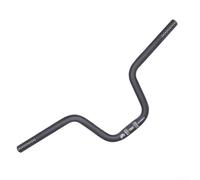 Jotekonoby Guidon pliable en alliage d'aluminium pour guidon de vélo de 25,4 mm de diamètre, hauteur haute pour guidon de vélo 120/160 mm de hauteur, 580 mm de longueur compatible avec (25,4 x 580 x