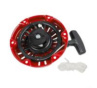 Jotekonoby GX100 Starter Assembly - Disque de démarrage pour moteur GX100 - Démarreur manuel rouge compatible avec 28400-Z0D-V02ZA/V03Z - Alimentation extérieure