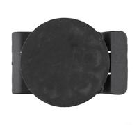 Jotekonoby Holster magnétique à clip de ceinture antidérapant et robuste pour marteau, tournevis, clés en plastique résistant aux rayures Noir 43 mm