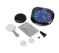 Jotekonoby Horloge de voiture électronique à quartz avec affichage lumineux et diffuseur d'aromathérapie pour grille d'aération ou tableau de bord, intérieur de véhicule créatif (D)