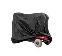 Jotekonoby Housse en tissu Oxford 210D imperméable pour scooter à 3 roues et 4 roues avec sac de rangement Protection contre la pluie, la neige, la poussière et les UV (noir, 142 x 66 x 91 cm)