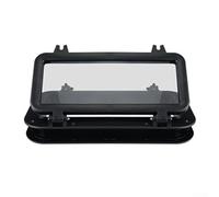 Jotekonoby Hublot rectangulaire pour caravanes, remorques, camping-cars, verre acrylique avec cadre en alliage d'aluminium, résistant aux UV, imperméable à l'eau 40 x 20 cm