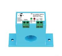 Jotekonoby Interrupteur de détection de courant continu 1-200 A avec seuil réglable, protection contre les surcharges pour relais pour systèmes DC, isolation perforée type induction, signal PLC (NC)