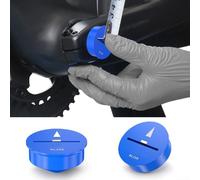 Jotekonoby Jauge de hauteur de siège de vélo avec aimant puissant pour un placement sûr et une mesure précise compatible avec les vélos de route, de montagne et électriques (B)