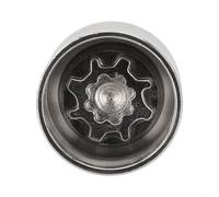 Jotekonoby Jeu de clés d'écrous de verrouillage de roue de sécurité, boulon de roue antivol avec service assorti pour véhicules, écrou de roue en métal bronze pour Se(P)