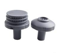 Jotekonoby Kit de buse d'entrée de piscine de 32 mm - Kit de raccordement de tuyau en maille pour piscine hors sol Intex - Pièces de rechange - Accessoires de nettoyage