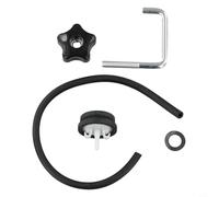Jotekonoby Kit de remplacement de poignée de souffleuse à neige - Ensemble de poignée en métal compatible avec les modèles 114-3779, 108-4887, 107-3844 ; design ergonomique et verrouillage de la