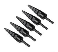 Jotekonoby Kit d'extenseur de tube en cuivre 5 en 1 avec poignée hexagonale, outil d'évasement de tuyaux en acier au chrome vanadium pour réparation de réfrigération, CVC, compatible avec