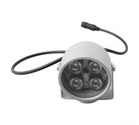Jotekonoby Lampe de remplissage LED infrarouge 12 V pour caméra de surveillance, illuminateur à 4 perles avec angle de faisceau réglable de 30 à 60 degrés (60 degrés)