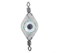 Jotekonoby Leurre lumineux LED non remplaçable pour pêche de nuit - Lampe de poche sous-marine imperméable pour bleu/vert/rouge/coloré (couleur)