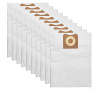Jotekonoby Lot de 10 sacs d'aspirateur de rechange pour aspirateur RIDGID Wet Dry Vac de 37 à 50 litres - Filtre VF3502 avec filtration double couche en polypropylène et collier d'étanchéité en