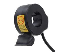 Jotekonoby Lot de 130 supports d'accélérateur pour scooter électrique M8 ou accélérateur de tête droite 41 cm Compatible avec gauche étanche avec pouce de guidon