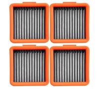 Jotekonoby Lot de 2/4 filtres Hepa, compatibles avec Uwant D100 D5 D5pro A60 V8 pour aspirateur humide et sec, accessoires lavables (lot de 4)