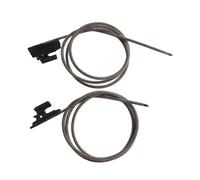 Jotekonoby Lot de 2 câbles de rechange pour toit ouvrant en verre pour Mini Cooper F55 F56 F60 2017-2020 OEM 54107379616 Installation facile Noir Pièces extérieures de voiture