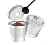 Jotekonoby Lot de 2 capsules de filtre rechargeables en acier inoxydable compatibles avec les machines à café K-Cafe K-Express K-Mini K-Latte K-Select B200 B1250 B3000