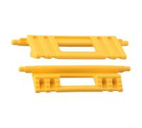 Jotekonoby Lot de 2 clips de rechange en plastique jaune pour boîte à outils Tough Case H1500082520 N409477 Tstak Workshop Tool Storage for Spare Parts