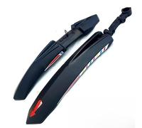 Jotekonoby Lot de 2 garde-boues avant et arrière pour vélo de route et VTT 24" 26" 27" Compatible avec construction en plastique Noir