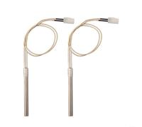 Jotekonoby Lot de 2 kits d'allumage Hot Rod pour barbecues à granulés PitBoss - Accessoires de rechange avec 2 fusibles, 2 vis, 120 V 200 W, acier inoxydable 310S