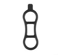 Jotekonoby Lot de 2 sangles de guidon en silicone pour vélo - Bande de montage élastique pour accessoires de cyclisme - Compatible avec les vélos de montagne, de route, pliants et électriques (B)