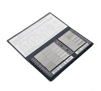 Jotekonoby Lot de 30 blocs d'échantillons de comparaison de rugosité industrielle Ra0,05-12,5 mm avec étui de transport pour test de finition de pièces usinées