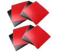 Jotekonoby Lot de 4 paires de caoutchouc de rechange pour raquette de tennis de table, 16 x 16 x 2,2 cm, accessoires de tennis de table