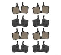 Jotekonoby Lot de 4 paires de plaquettes de frein à disque pour vélo Magura MT5e MT7, kit de rechange en résine semi-métallique, résistant à l'usure