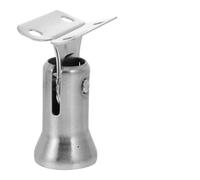 Jotekonoby Lot de 4 supports de rampe d'escalier en acier inoxydable 304 pour poteaux de rampe d'escalier - Supports muraux décoratifs robustes pour utilisation en intérieur et en extérieur