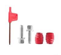 Jotekonoby Lot de 5 embouts en acier inoxydable pour tuyau de frein hydraulique Sram Stealthamajig - Avec clé - Compatible avec les vélos