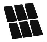 Jotekonoby Lot de 6 filtres éponge de rechange pour sèche-linge Bauknecht HX 481010716911 - Lavables et réutilisables - 230 x 115 x 14 mm