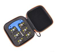 Jotekonoby Lot de 6 poids Club pour tête de pilote TaylorMade Radspeed 4 g, 6 g, 8 g, 10 g, 12 g, 14 g - Kit de poids d'arbre en acier inoxydable avec clé et Sto