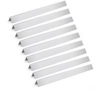 Jotekonoby Lot de 9 barres d'arôme pour barbecue Weber Summit 400 Series 7121001, 7221001 - Argent