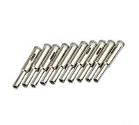 Jotekonoby Lot de forets à verre de 8 mm pour matériaux durs | Outil de perçage pour marbre et carrelage avec tige de 5 mm | Cutter pour verre, plastique, pierre | Outil électrique ouvre-trou