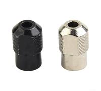 Jotekonoby Mandrin électrique M8 x 0,75 pour outil rotatif, mandrin de perceuse sans clé pour meuleuse, 3 pièces en alliage de zinc, porte-embout avec clé