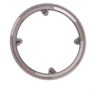 Jotekonoby Manivelles de vélo 42T pour pédalier de vélo - Protection de chaîne pour pas 97107 - Support à 4 trous - Compatible avec VTT pour vélo et route (marron)