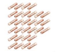 Jotekonoby MB15 15AK MIG Lot de 20 embouts de torche de soudage M6 x 25 mm en cuivre pour MB15AK, compatibles avec fil de 0,6 mm, 0,8 mm, 0,9 mm, 1,0 mm, 1,2 mm (0,9 mm)