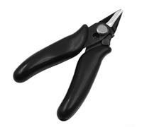 Jotekonoby Mini pince diagonale de 8,9 cm de précision en acier à haute teneur en carbone à ressort pour électronique, poignée en PVC pour modélisme, bricolage