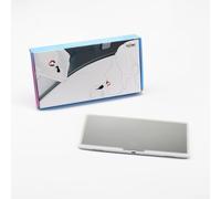 Jotekonoby Miroir de maquillage LED pour pare-soleil avec écran tactile à 3 modes à intensité variable, guide de lumière rectangulaire HD, batterie 600 mAh, s'adapte à tous les pare-soleils intérieurs