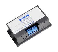 Jotekonoby Module de commutateur numérique programmable CC 12 V avec affichage LED et minuterie multimode pour relais pour contrôle marche/arrêt, cycle 0-999 s/min/h