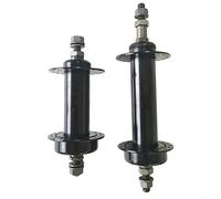 Jotekonoby Moyeux de frein à disque avant et arrière 36H pour VTT, moyeux en acier inoxydable avec roulements scellés, essieu traversant avant de 175 mm avant 240 mm arrière