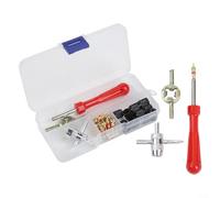 Jotekonoby Outil de retrait de tige de valve de pneu de voiture et de camion, adapté pour les motos et vélos, installation ou extraction rapide des pneus