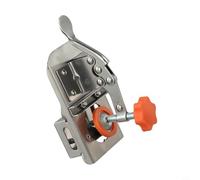 Jotekonoby Outil de travail du bois | Gabarit d'installation de charnière pour porte d'armoire, guide d'alésage de trou de 35 mm | Guide de perçage en acier inoxydable pour charnières de meubles |