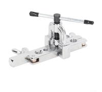 Jotekonoby Outil d'évasement pour tubes en cuivre, extenseur manuel avec 4 têtes et alésoir, kit d'outils de sertissage de tube en alliage d'acier compatible avec la réfrigération