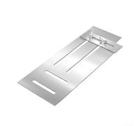 Jotekonoby Panneau de ligne de gypse réglable, outil de nivellement multifonction pour l'alignement du plafond et du cadre de porte, construction en métal creux avec double bande (C)