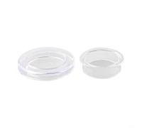 Jotekonoby Parasol de table en verre pour anneau - Capuchon en silicone souple pour tables de terrasse d'extérieur, scelle les trous de 5,1 cm pour secouer et rayer