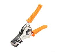 Jotekonoby Pince à dénuder automatique avec règle réglable, pince en alliage d'acier pour dénuder les fils électriques 0,5 mm-4,0 mm, sans endommager le noyau du fil, renforcé (ordinaire)