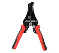 Jotekonoby Pince à dénuder automatique pour AWG8-18 - Outil multifonction auto-ajustable avec mâchoire en alliage d'acier et pince ergonomique antidérapante - Rouge