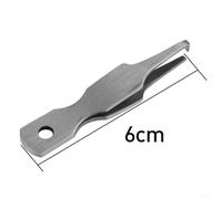 Jotekonoby Pince de pêche en acier inoxydable, outil d'ouverture d'anneau de leurre et outil d'anneau fendu rapide pour ligne de pêche, outil compact et léger avec trou de suspension,